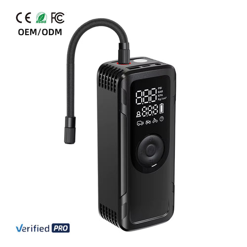 NEWO LP23 Upgrade Air Pump Tire Inflator Portable Air Compressor for Car 150 PSI Electric Tire Inflation Cordless Tire Pump