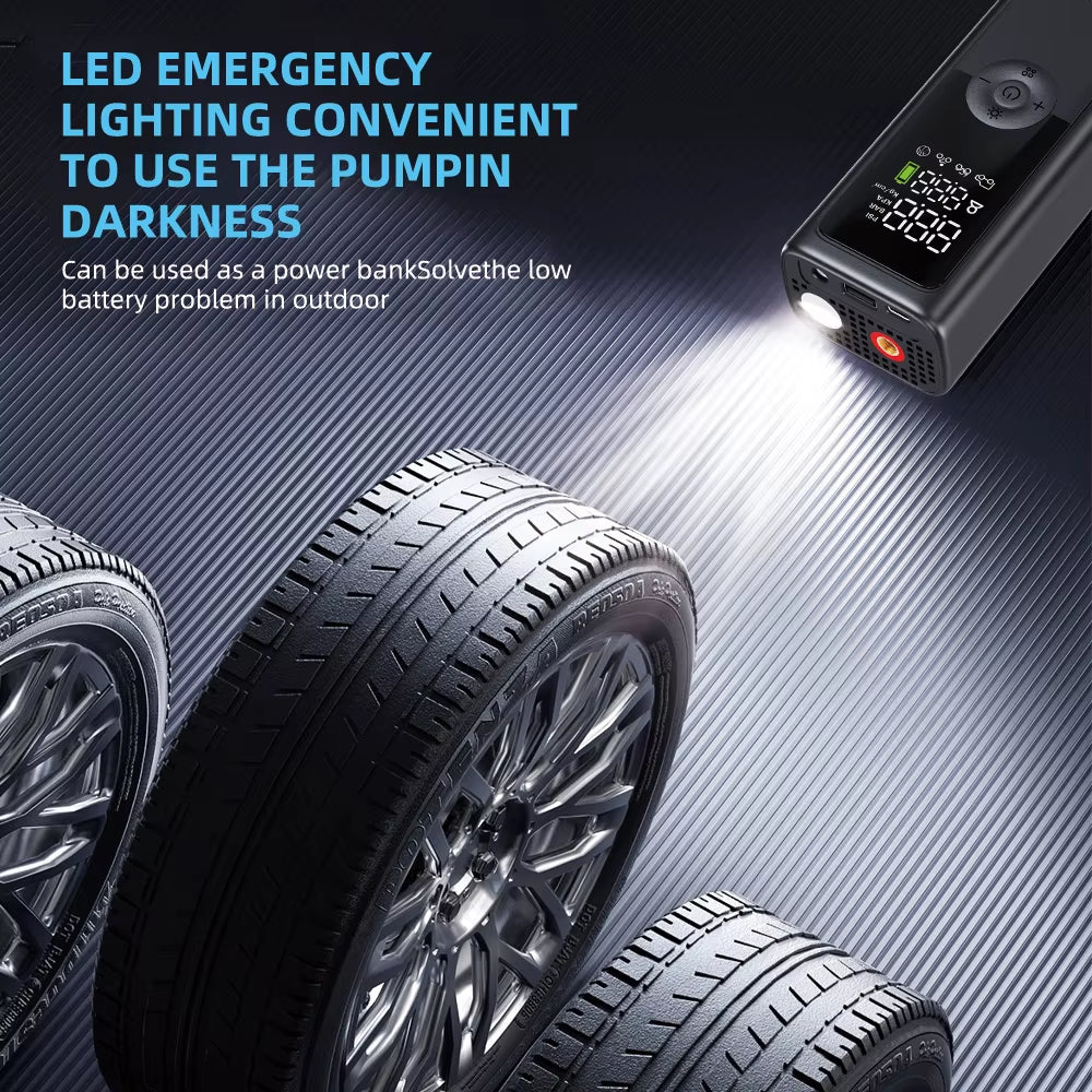 150Psi Portable Balloon Pump Car Air Compressor Tire Inflator Pump Electric Ball Tyre Pump
