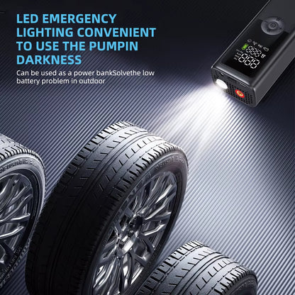 150Psi Portable Balloon Pump Car Air Compressor Tire Inflator Pump Electric Ball Tyre Pump