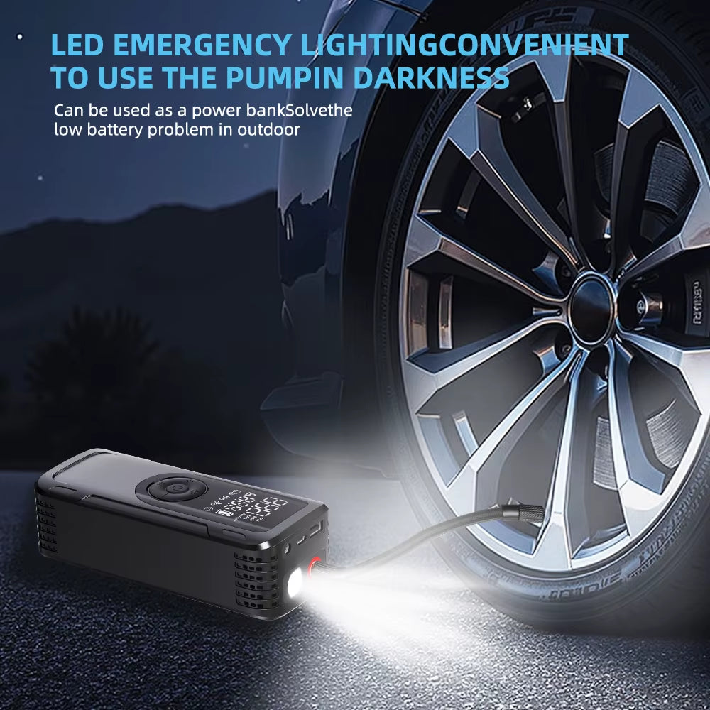 NEWO LP23 Upgrade Air Pump Tire Inflator Portable Air Compressor for Car 150 PSI Electric Tire Inflation Cordless Tire Pump